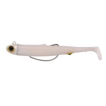 Leurre Souple Armé Spro Gutsbait Salt! - 10.5cm 30g - White Minnow - Pêcheur.com