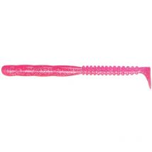 Leurre Souple Reins Rockvibe Shad 4" - 10cm - Par 6 317 - Pink Silver - Pêcheur.com