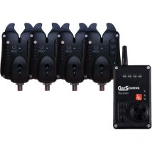 Coffret Detecteur + Centrale Carpsounder Roc Xrs Acc 4+1 - Coffret Seul - Pêcheur.com
