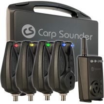 Coffret Detecteurs + Centrale Carpsounder Age One 4+1 - Coffret Seul - Pêcheur.com