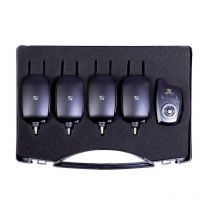 Coffret Détecteur + Centrale Carp Spirit Hd4 Alarm And Receiver Set 4+1 - Pêcheur.com