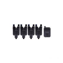 Coffret Détecteur De Touche Rippton Bitekeeper Smart Bite Alarm Set Black 4+1 - Pêcheur.com