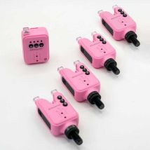 Coffret Détecteur De Touche Rippton Bitekeeper Smart Bite Alarm Set Pink 4+1 - Pêcheur.com