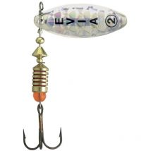 Cuiller Tournante Evia Sunshine Mod 13b - Argent 4g - Pour Pêche de la Truite - Pêcheur.com
