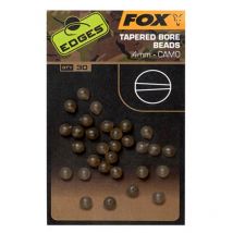 Perle Fox Edges Camo Tapered Bore Bead 4mm - Pêcheur.com