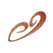 Leurre Souple N.s Black Hole Furious Lava Curly - 10cm - Par 3 504 - Pour Pêche en Mer - Pêcheur.com