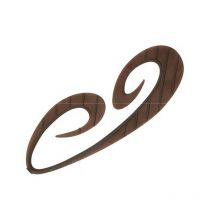 Leurre Souple N.s Black Hole Furious Lava Curly - 10cm - Par 3 506
