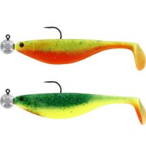 Kit Leurre Souple Armé Westin Shadteez R 'n R - Par 2 7cm - Dark Water Mix 1 - Pêcheur.com