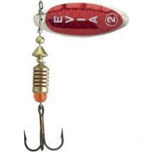 Cuiller Tournante Evia Sunshine Mod 13b - Argent/rouge 7g