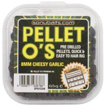 Pellet Pre-perces Sonubaits O's 8mm - Cheesy Garlic