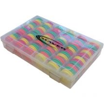 Boîte À Plioirs Maver Box Rotolini Transparente 96 Plioirs - Pour Pêche en Mer - Pêcheur.com