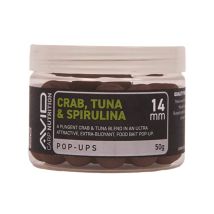 Boilie Galleggiante Avid Carp Crab, Tuna & Spirulina Pop-up A0650073