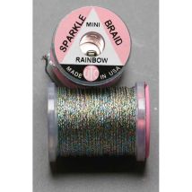 Tinsel Fly Scene Miniature Sparkle Braid Arc En Ciel - Pour Pêche à la mouche - Pêcheur.com