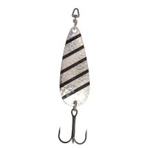 Cuiller Ondulante Stucki Fishing Mozzi 2 - 13g Argent/bandes Noire - Pour Pêche des Carnassiers - Pêcheur.com