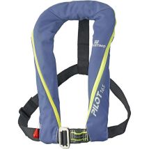 Gilet De Sauvetage Plastimo Pilot 165 Avec Harnais Automatique - Bleu - Pêcheur.com