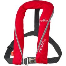 Gilet De Sauvetage Plastimo Pilot 165 Avec Harnais Automatique - Rouge - Pêcheur.com