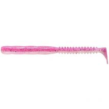 Leurre Souple Reins Rockvibe Shad 4" - 10cm - Par 6 B53 - Pink Paradise - Pêcheur.com