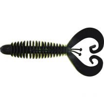Leurre Souple Westin Ringcraw - 6cm - Par 10 Banane - Black Chartreuse