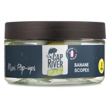 Bouillette Flottante Cap River Match Mini Pop-ups Banane Scopex - Pour Pêche au Coup - Pêcheur.com