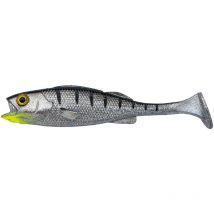 Gummifisch Lmab Barsch - 14cm - 3er Pack Barsch14-chrometiger