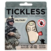 Répulsif Tiques À Ultrason Tickless Pour Militaire Beige