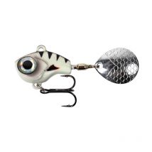 Amostra Afundante Lunker Hunt Big Eye Tail Spin Jig - 6cm Bej301