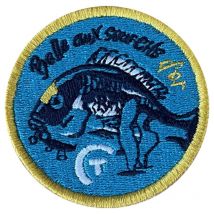 Patch Personnalisé Sur Vos Traces - Collection Surfcaster Belle Aux Sourcils D'or - Pêcheur.com