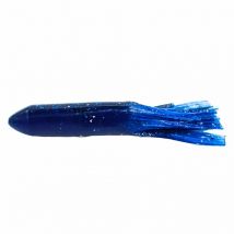 Leurre Souple 10ftu Tubull - 10cm - Par 6 Black&blue - Pêcheur.com