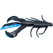 Leurre Souple 10ftu Stoll Craw - 8.9cm - Par 6 Black&blue