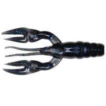 Leurre Souple Lunker Hunt Finesse Craw -7.6cm - Par 8 Black Blue Fleck