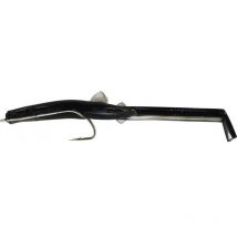 Leurre Souple Armé Nikko Flextail - 8.5cm - Par 3 Black Blue Glitter