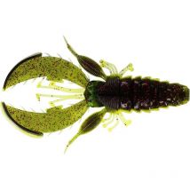 Leurre Souple Westin Crecraw Creaturebait - 8.5cm - Par 5 Black Chartreuse - Pêcheur.com