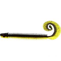 Leurre Souple Westin Ring Teez Ct - 10cm - Par 8 Black Chartreuse - Pêcheur.com