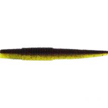 Leurre Souple Westin Ned Worm - 9cm - Par 6 Black Chartreuse