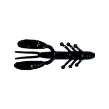 Leurre Souple Damiki Air Craw - 7.6cm - Par 8 Black Mix Flake