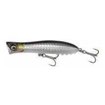 Leurre De Surface Savage Gear Gravity Popper - 9cm Black Mullet - Pour Pêche en Mer - Pêcheur.com