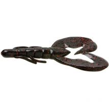 Leurre Souple Zoom Bait Super Speed Craw - 10cm - Par 8 Black Red Glitter