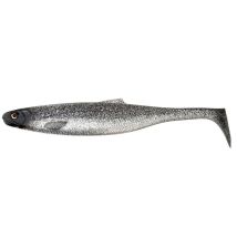 Leurre Souple Headbanger Bangershad - 17cm - Par 2 Black Silver - Pour Pêche des Carnassiers - Pêcheur.com