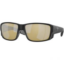 Lunettes Polarisantes Costa Tuna Alley Pro 580g Black - Sunrise Silver Mirror - Pêcheur.com
