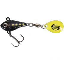 Leurre Coulant Stucki Fishing Spin Scorer - 10g Black Yellow
