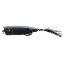 Leurre Souple Snag Proof Popper Zoo Pop - 7cm Black