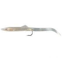 Leurre Souple Armé Flashmer Lancons - 11cm Blanc Nacré - Pêcheur.com