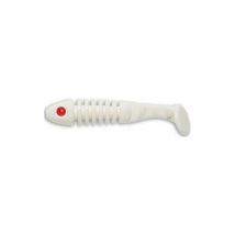Leurre Souple Delalande Skeleton 8cm Blanc - Pêcheur.com