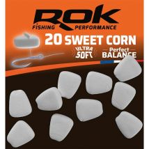 Mais Artificiel Rok Fishing Ultra Soft Sweet Corn Perfect Balance Blanc - Pêcheur.com