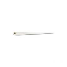 Leurre Souple Delalande Lancon Zx - 7cm - Par 8 Blanc - Pêcheur.com