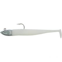 Leurre Souple Armé Powerline Jig Power Gts Monté Blister - 9cm Blanc - Pêcheur.com