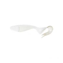 Leurre Souple Delalande Sandra - 5cm - Par 4 Blanc - Pêcheur.com