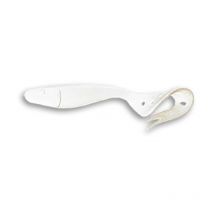Leurre Souple Delalande Sandra - 12cm - Par 2 Blanc - Pêcheur.com