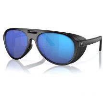 Lunettes Polarisantes Costa Grand Catalina 580g Bleu Miroir - Noir Mat - Pêcheur.com