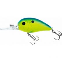 Leurre Flottant Freedom Tackle Rad Crankbait - 5cm Blue Chartreuse